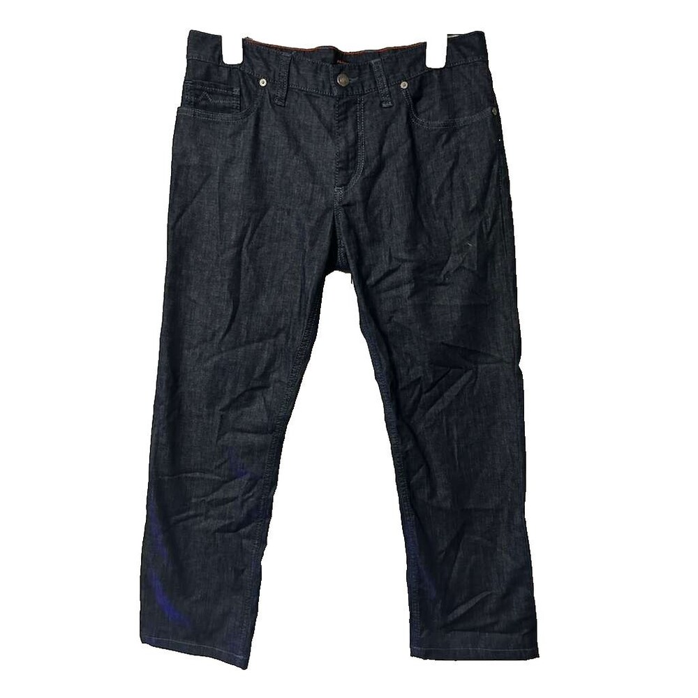 Alberto Luxury T400 Pipe Regular Slim Fit Jeans Men Size 32x32 Light Denim
